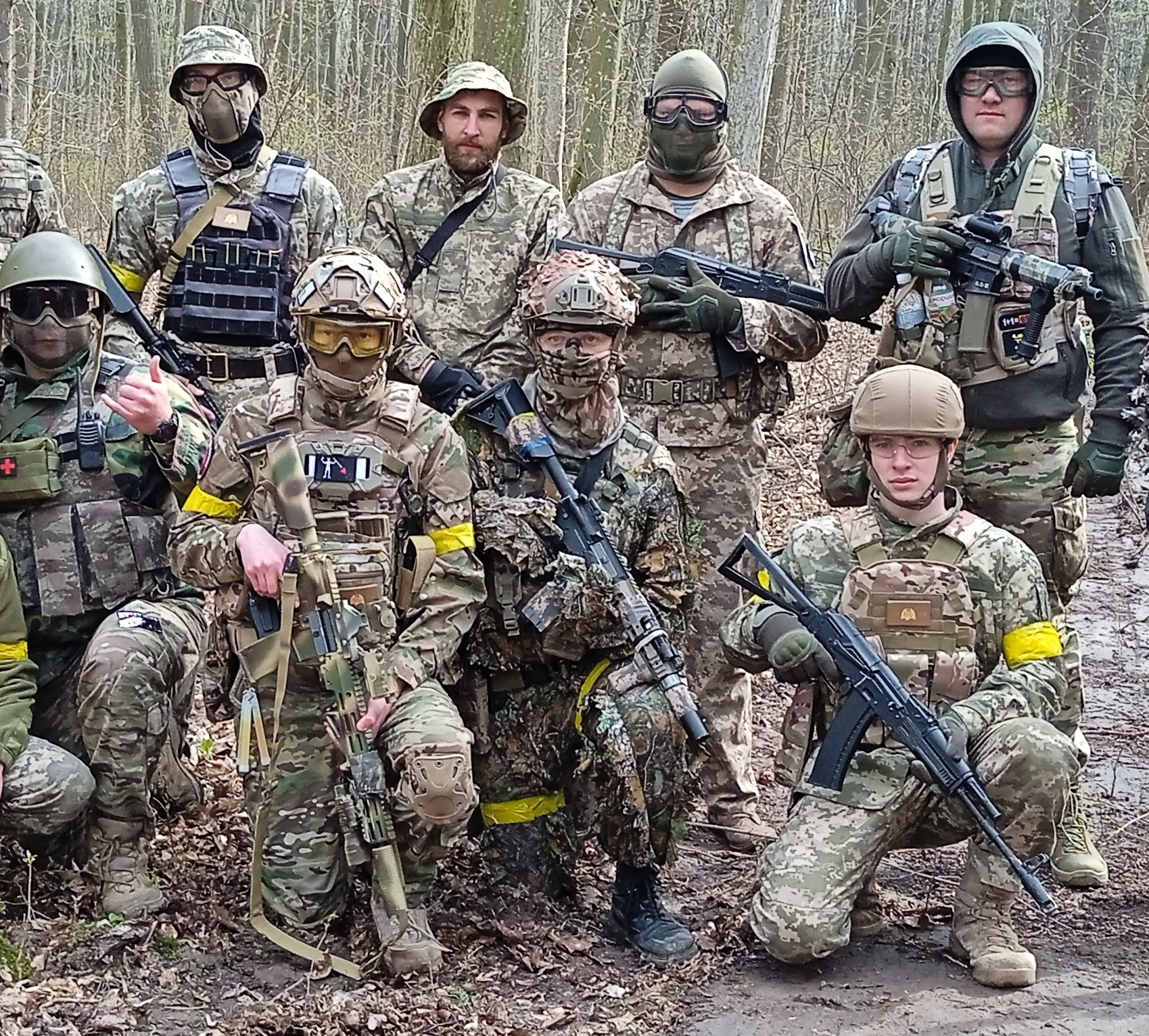 Полігон узимку